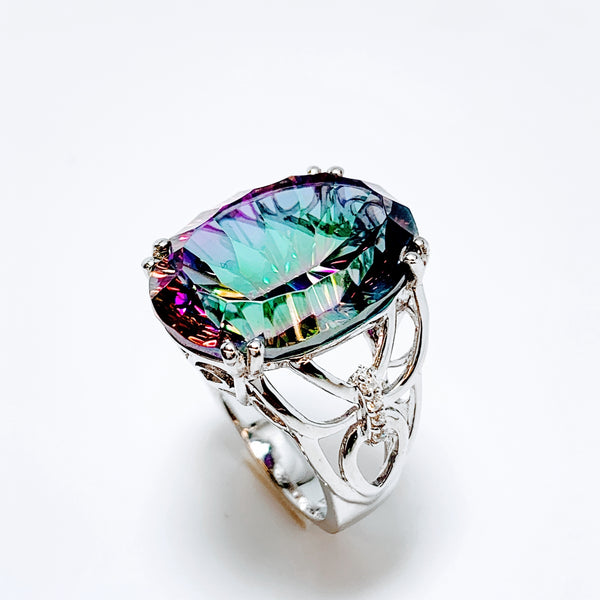 CARIBBEAN TOPAZ RING