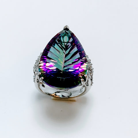 CARIBBEAN TOPAZ RING