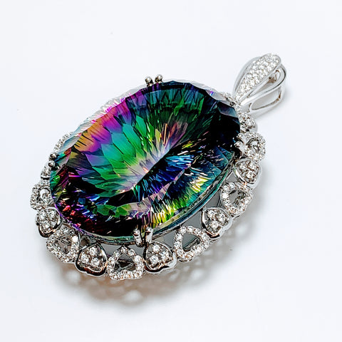 CARIBBEAN TOPAZ PENDANT