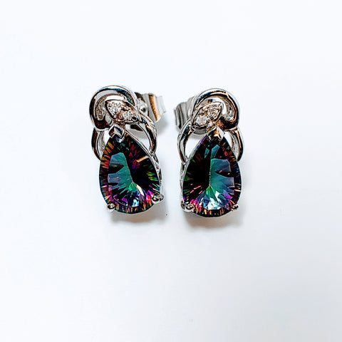 CARIBBEAN TOPAZ EARRINGS