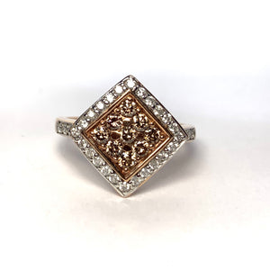 BROWN DIAMOND RING