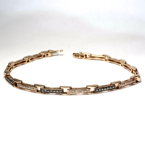 BROWN DIAMOND BRACELET