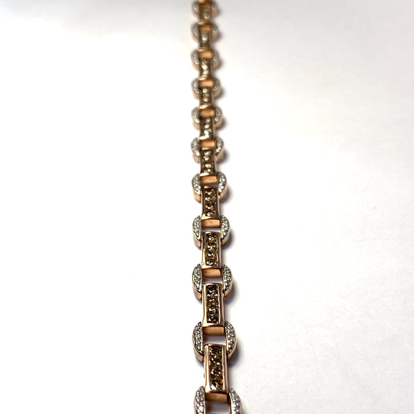 BROWN DIAMOND BRACELET