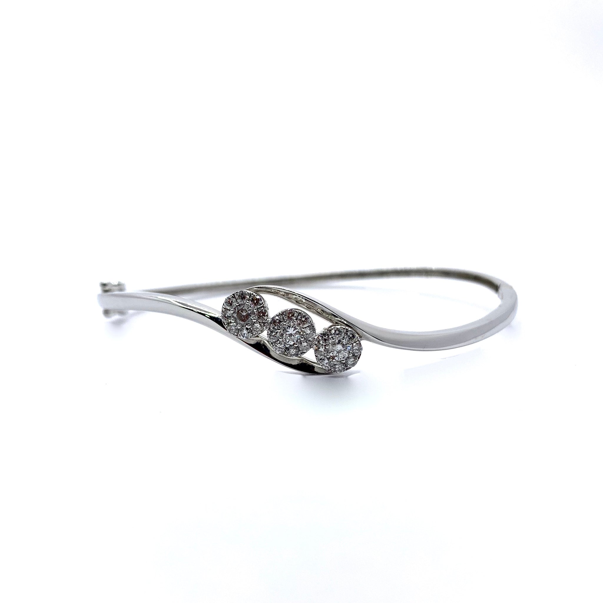 DIAMOND BANGLE BRACELET