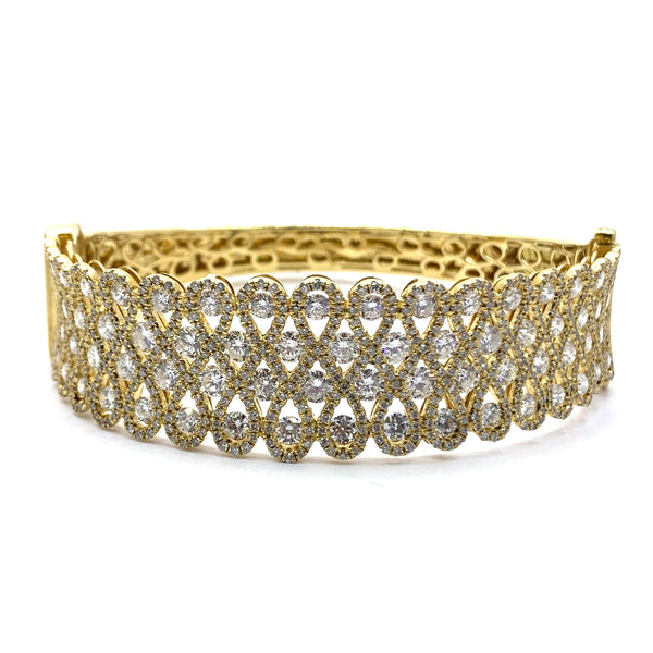 DIAMOND  BANGLE BRACELET