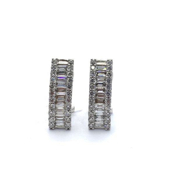 BAGUETTE DIAMOND EARRINGS