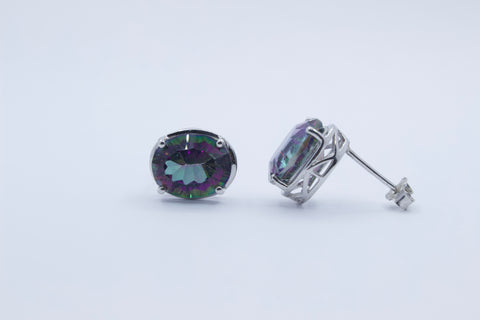 CARIBBEAN TOPAZ EARRING