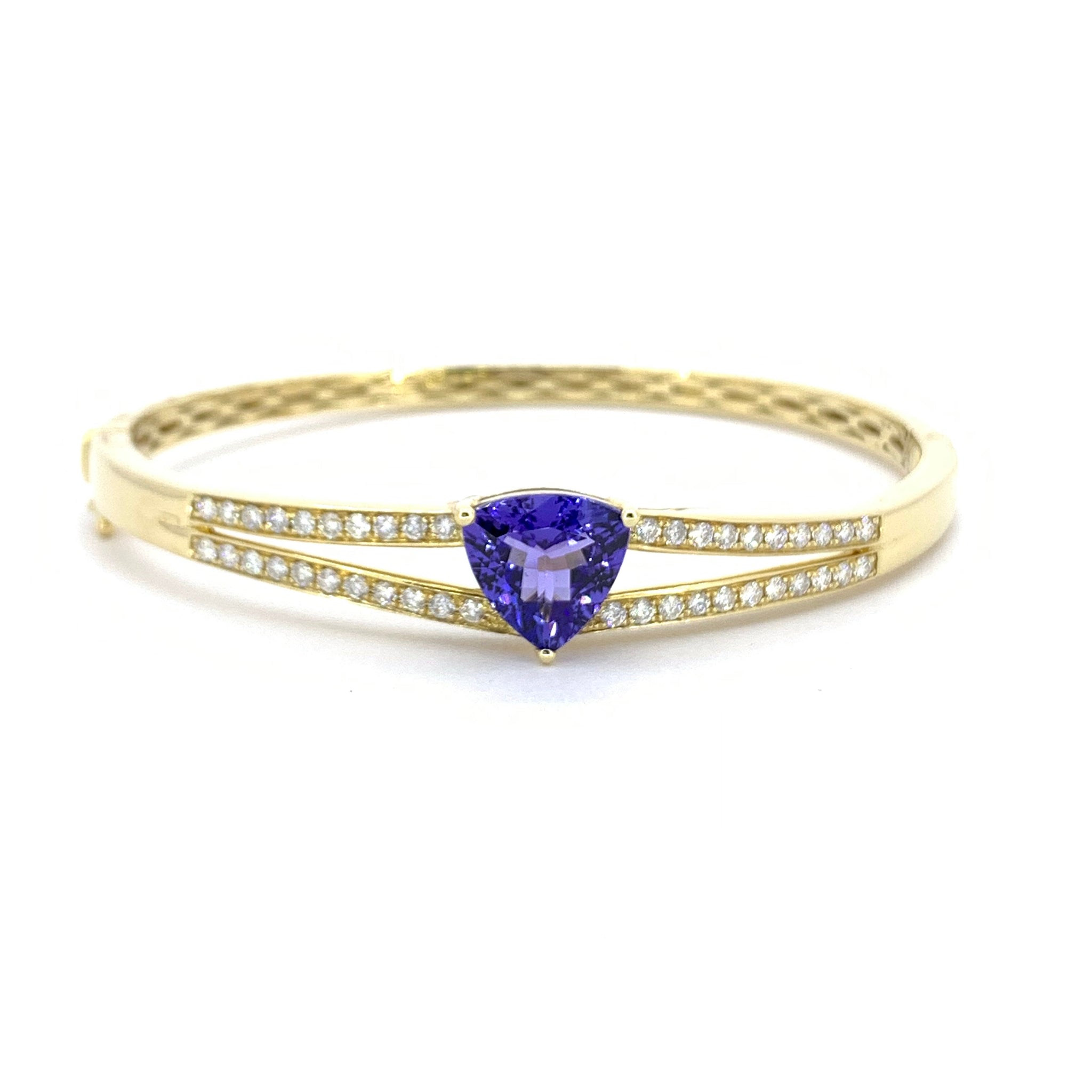 Tanzanite bangle on sale