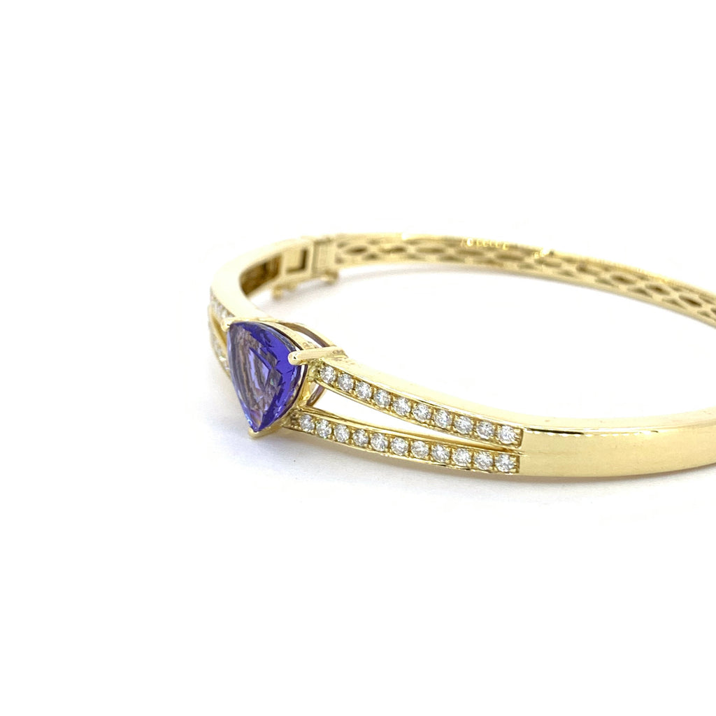 Tanzanite on sale bangle bracelet