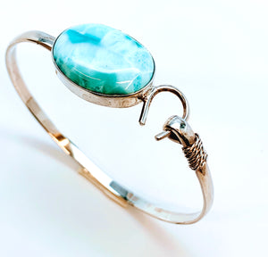 LARIMAR HOOK BRACELET